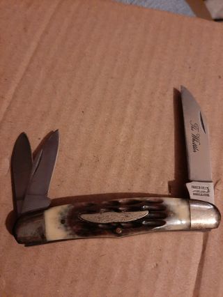 Vintage Parker Cut Co.  " The Whittler " 3 Bladed Pocket Knife