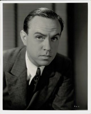 Paul Guilfoyle American Actor Stylish Portrait 1936 Photo By Bert Six