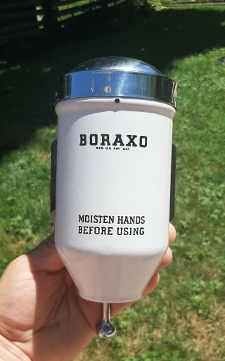 Porcelain Boraxo Soap Dispenser Gas Station Dispenser Near Gas Oil