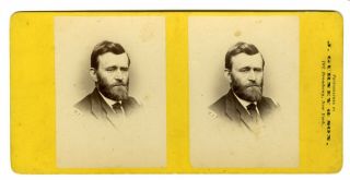 Civil War - General Ulysses Grant By J.  Gurney & Son