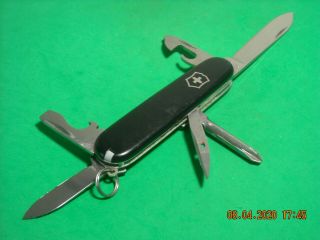 Black Victorinox Small Tinker Swiss Army Knife 84mm