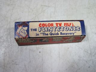 Vintage 1960 Lido Toy Viewer Color Tv Film Flintstones The Quick Recovery W/box