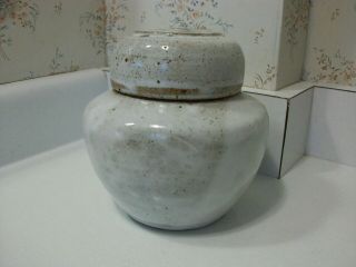 Vintage Large Porcelain Chinese / Japanese Asian Pottery Ginger Jar Bowl Vase 3