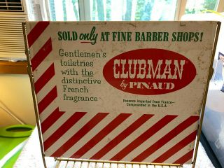 Clubman By Pinaud Sign & Display Rack Gentlemen 