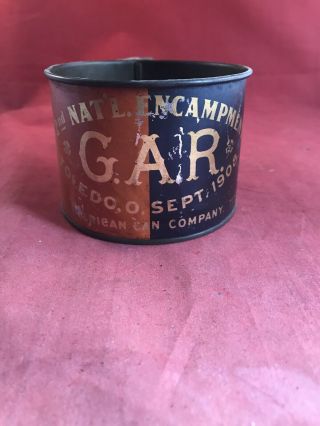 Grand Army Of The Republic 42nd National Encampment Tin Cup 1908