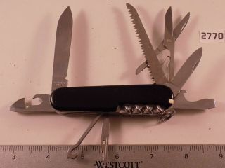 Victorinox Black Huntsman Swiss Army Knife 2