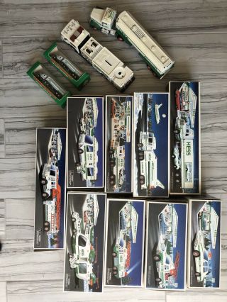 13 Hess Toy Trucks From The 1990’s