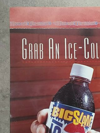 1994 VTG SHAQ Basketball NBA Pepsi Advertising Sign LARGE 30x23 Big Slam Plastic 2