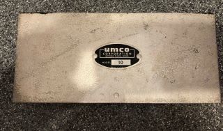 Vintage Umco Aluminum Fly Fishing 2 Sided Tackle Box Model 10,  Near