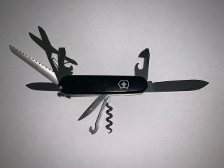 Victorinox Huntsman Swiss Army Knife Black