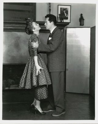 Larry Parks & Betty Garrett Double Weight 1962 Photo By Vandamm Studios