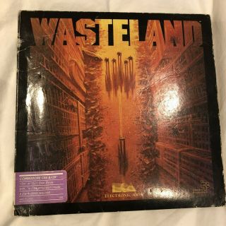 Wasteland Electronic Arts Vintage Commodore 64 128 C64 Disk