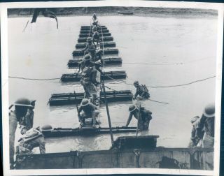 1942 Photo Military Ww2 Photo Us Army Engineers Washington Dc Water 6x8