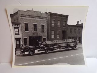 Vintage Albany Ny Fire Department Photo Print