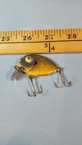 Vintage Heddon Tiny Punkin Seed Fishing Lure