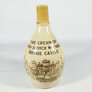 1910 Bonnie Castle - The Cream Of Old Scotch Whiskey Jug