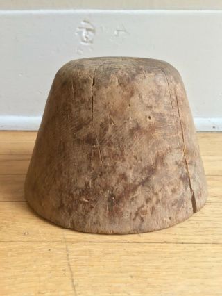 Antique Hat Mold Tarahumara Indians Mexico Sierra Madres Sombrero ? 1910 - 30