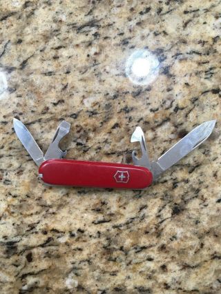 Victorinox Swiss Army Knife Pocket Multitool Red Officier Suisse