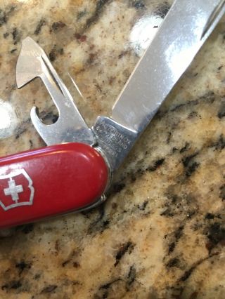 Victorinox Swiss Army Knife pocket Multitool Red Officier Suisse 2