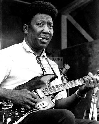 Muddy Waters " The Father Of Modern Chicago Blues " 8x10 Publicity Photo (bb - 724)