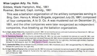 French’s Battery,  UCV,  Confederate Southern Cross of Honor Document 3