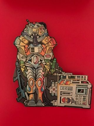 Motu Vintage Castle Grayskull Cardboard Cutout Space Suit Armor Part