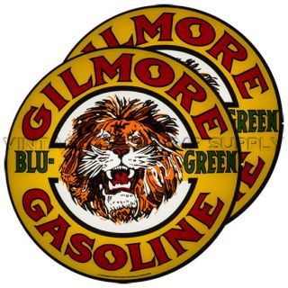 Gilmore Blu - Green 13.  5 " Gas Pump Lenses (g136)