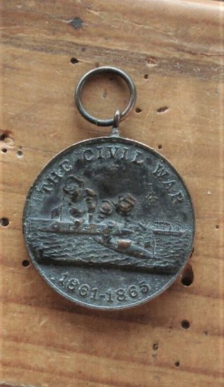 Civil War United States Navy Service Medal Monitor Merrimac Campaign
