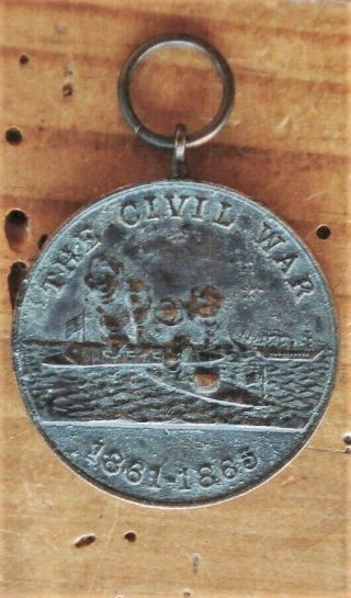 CIVIL WAR UNITED STATES NAVY SERVICE MEDAL Monitor Merrimac Campaign 2