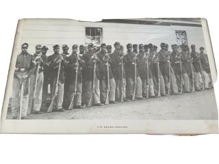 Civil War Picture Of U.  S.  Negro Troops.