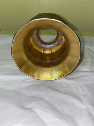 Quezal Art Glass Lamp Shade 3