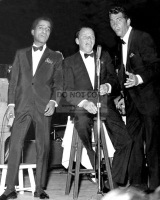 Dean Martin,  Frank Sinatra & Sammy Davis,  Jr The Rat Pack - 8x10 Photo (rt779)