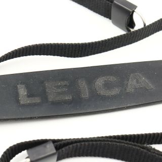 Vintage Leica Collectible Black Camera Strap 43 