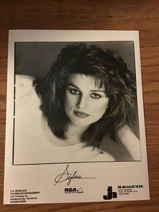 Sylvia Jane Hutton “sylvia” 1984 Press Photo 8”x10” Black/white