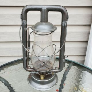 Antique Hurwood Aladdin Kerosene Tubular Lantern Not Dietz Sg&l C T Ham Berger