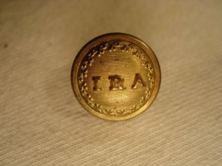 Irish Republican Army (ira) 1/2 Inch Cuff Button Early Extra / Quality Backmark
