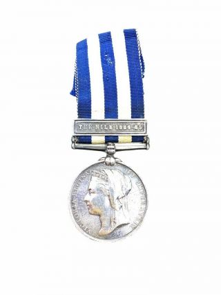 British Egypt Medal With Nile 1884 - 85 Bar