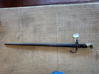 French Chassepot Bayonet St Etienne 1879 B 7081