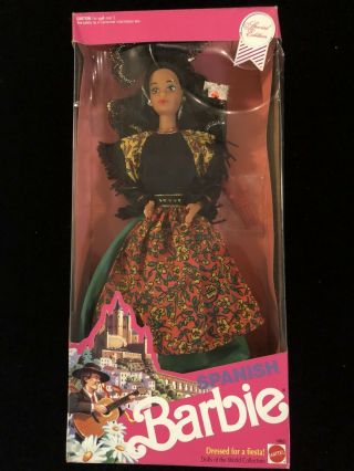 Vintage Mattel 1991 Spanish Barbie Doll - Factory Packaged - Special Edition