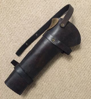 Indian War Us Army Carbine Boot Scabbard For 1873 Springfield Trapdoor Carbine