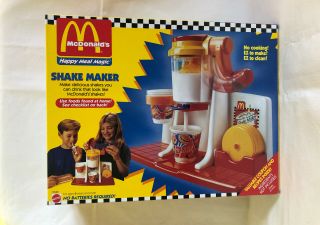 Vintage 1993 Mcdonald’s Happy Meal Magic Shake Maker - - Factory