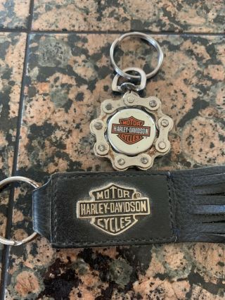 Vintage Harley Davidson Key Rings