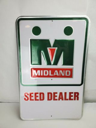 Midland Seed Dealer Sign