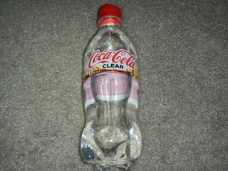 Rare Clear Coca - Cola Coke Soda Fresh Japan Limited Edition 16.  9oz Bottle Special
