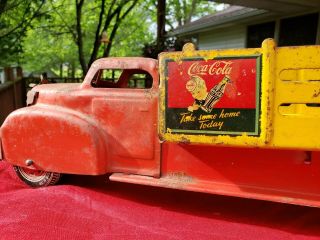 Vintage Marx Coca Cola Stake Bed Delivery Truck (1940 