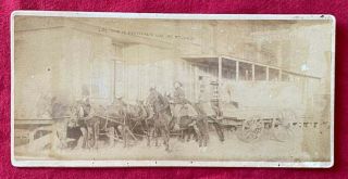 Old Photo 1890 Sioux Campaign Cavalry Bismarck Wounded Knee By Gilbert