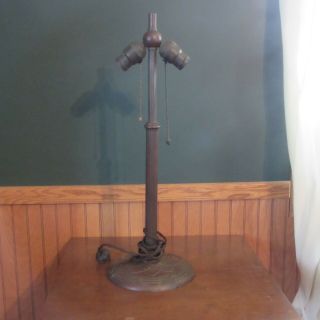 Vintage Signed Handel Lamp Base