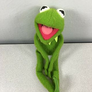 Vintage 1976 Kermit the Frog 850 Jim Henson Muppet Fisher Price Plush Toy Doll 2