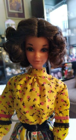 Vintage Barbie Miss America Deluxe Quick Curl Brunette 1972 2