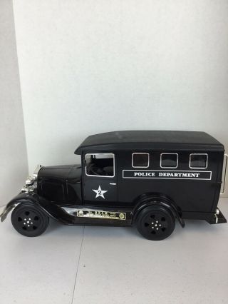 Jim Beam Commemorative Car Decanter Old Police Paddy Wagon.  Look